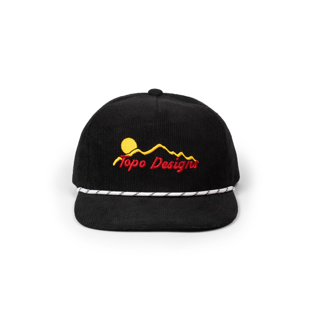 Corduroy Trucker Hat - Mountain Edge